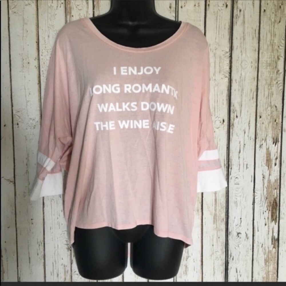 Express Dolman Sleeve Graphic shirt NEW